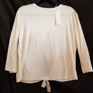 Vince White Blouse